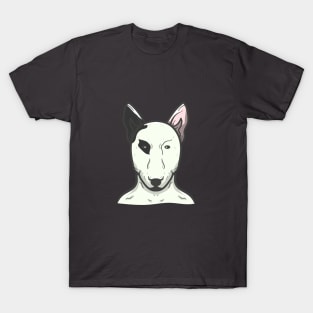 Cute Bull Terrier Dog T-Shirt